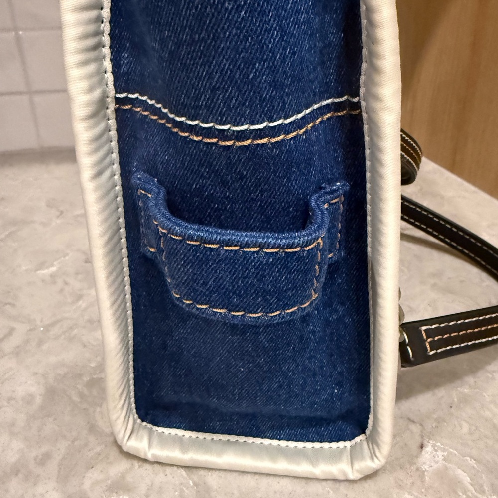 Marc Jacobs Denim Blue Tote Bag medium - Picture 5 of 6